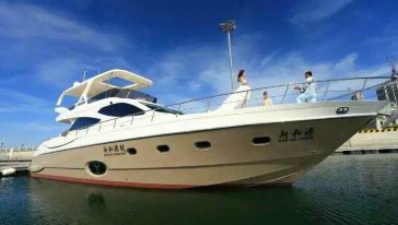 大连63英尺豪华游艇出海